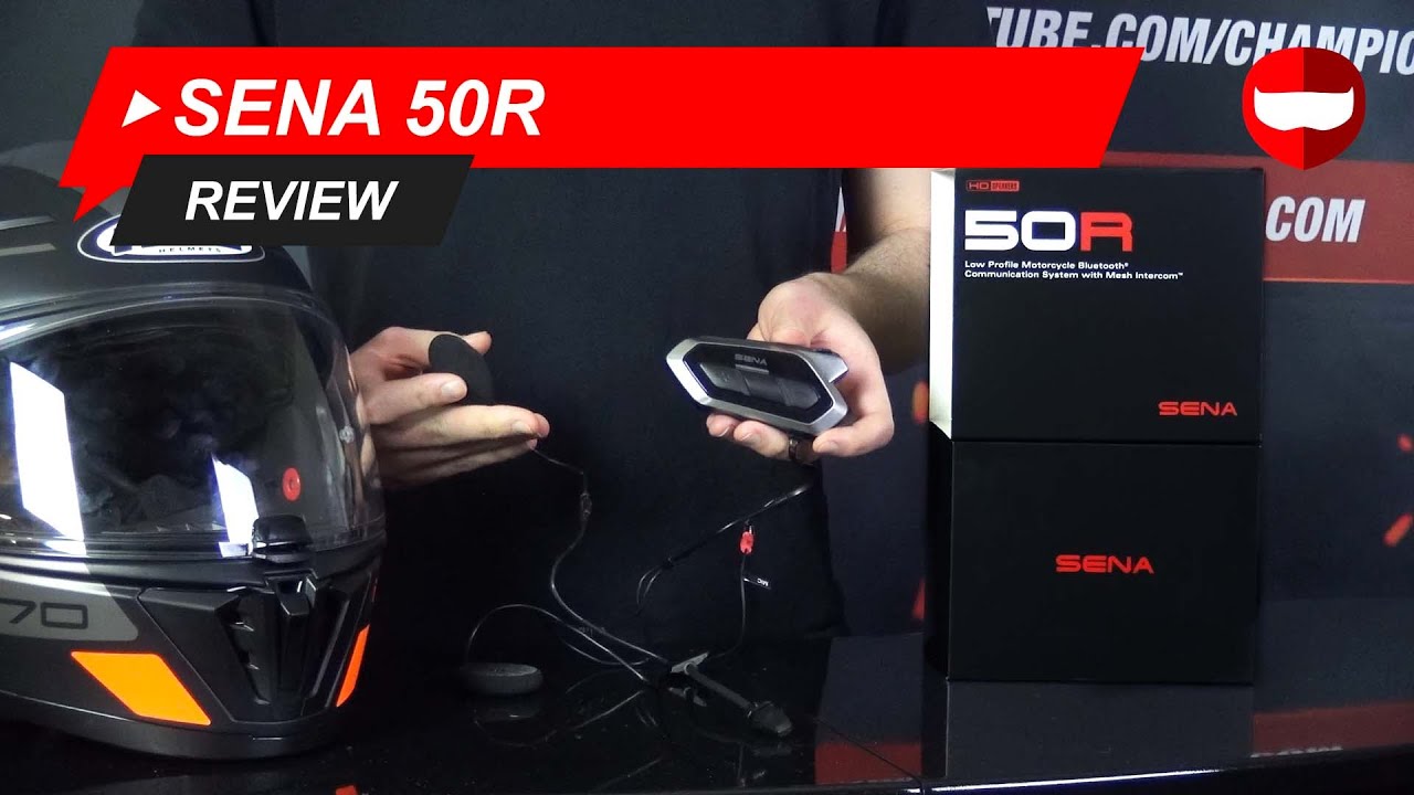 Обзор Sena 50R - ChampionHelmets.com