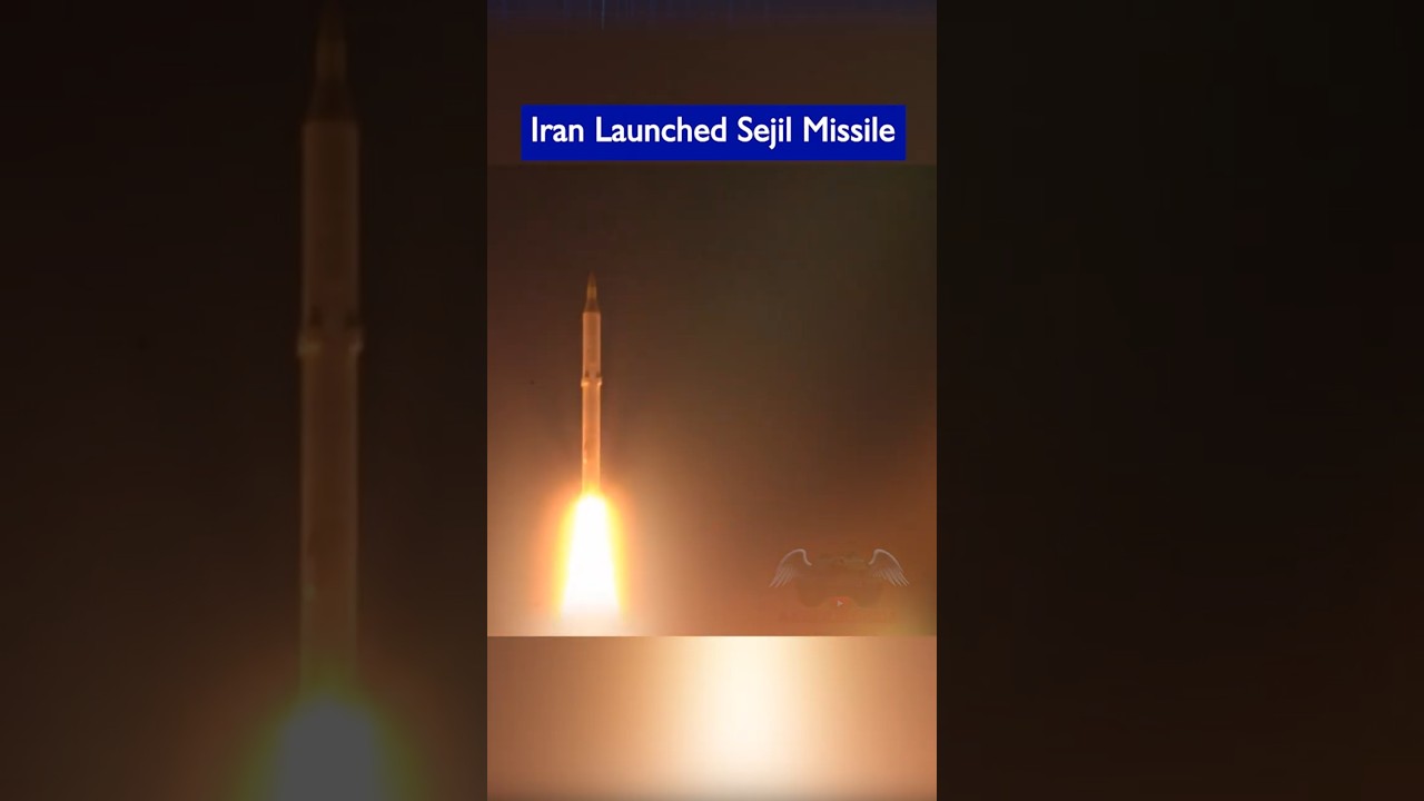 Iran Launches Sejil Ballistic Missile Toward US Bases