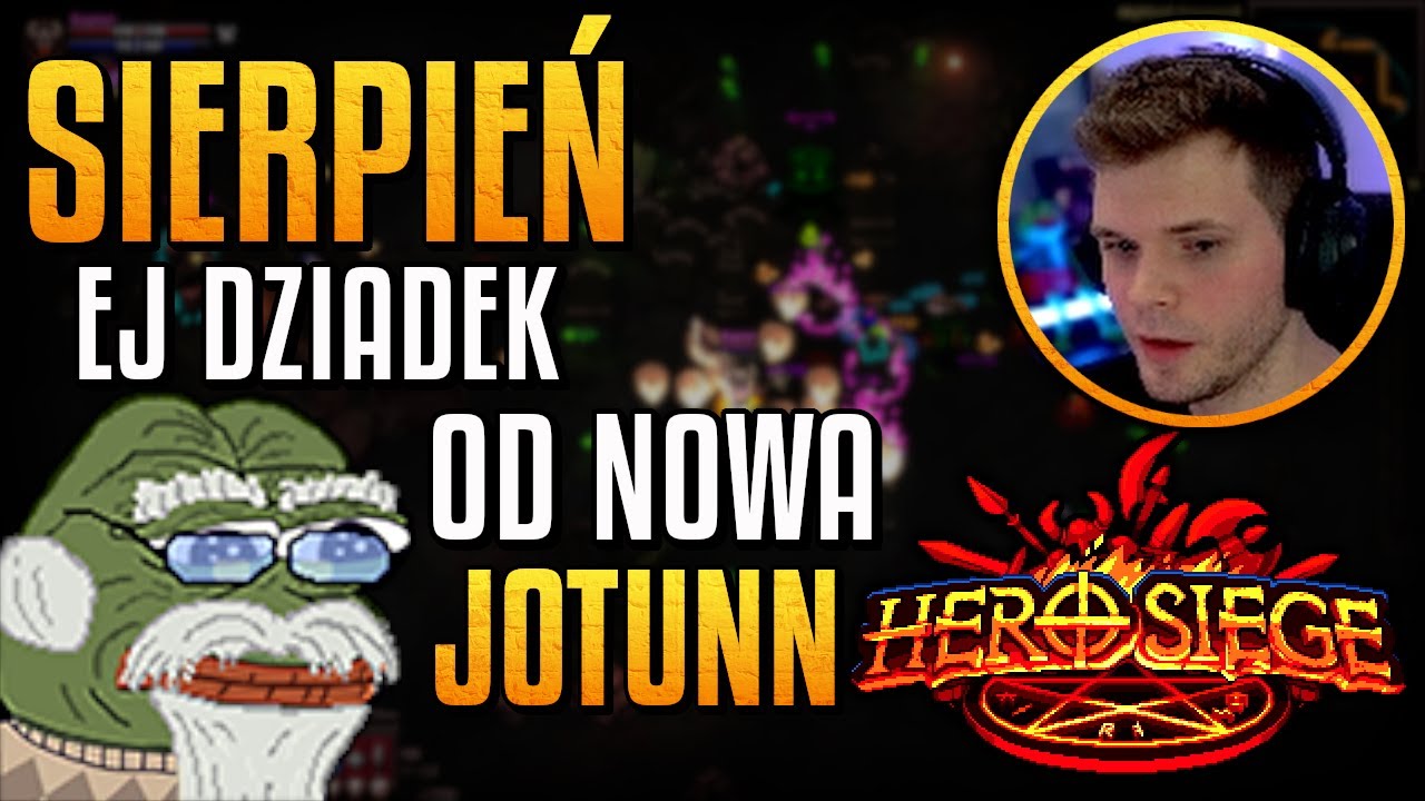 GUCIO | OD NOWA W HERO SIEGE | DZIENNA RUTYNA #5 | SIERPIEŃ
