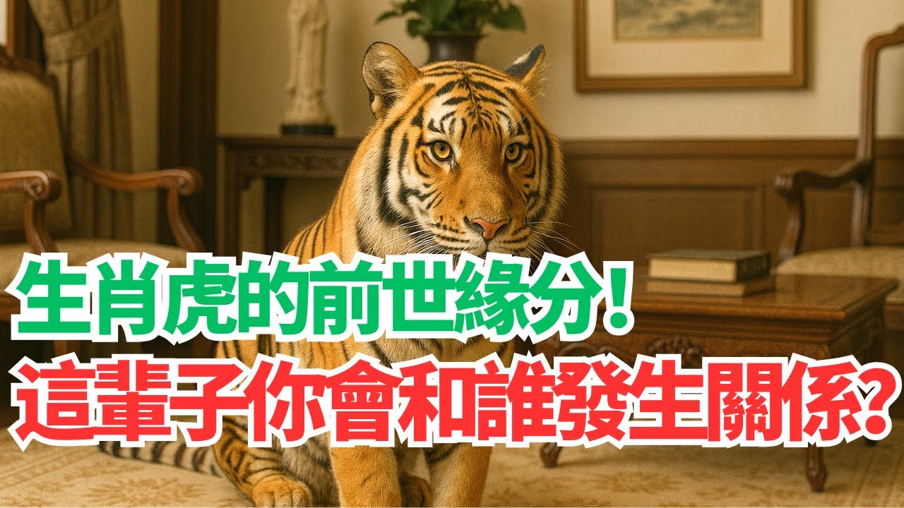 生肖虎必看！這輩子你會和誰發生關係？前世緣分大揭秘！看一次哭一次！ #2025年生肖虎運勢 #2025年生肖虎運程 #2025年屬虎運勢 #2025年屬虎運程