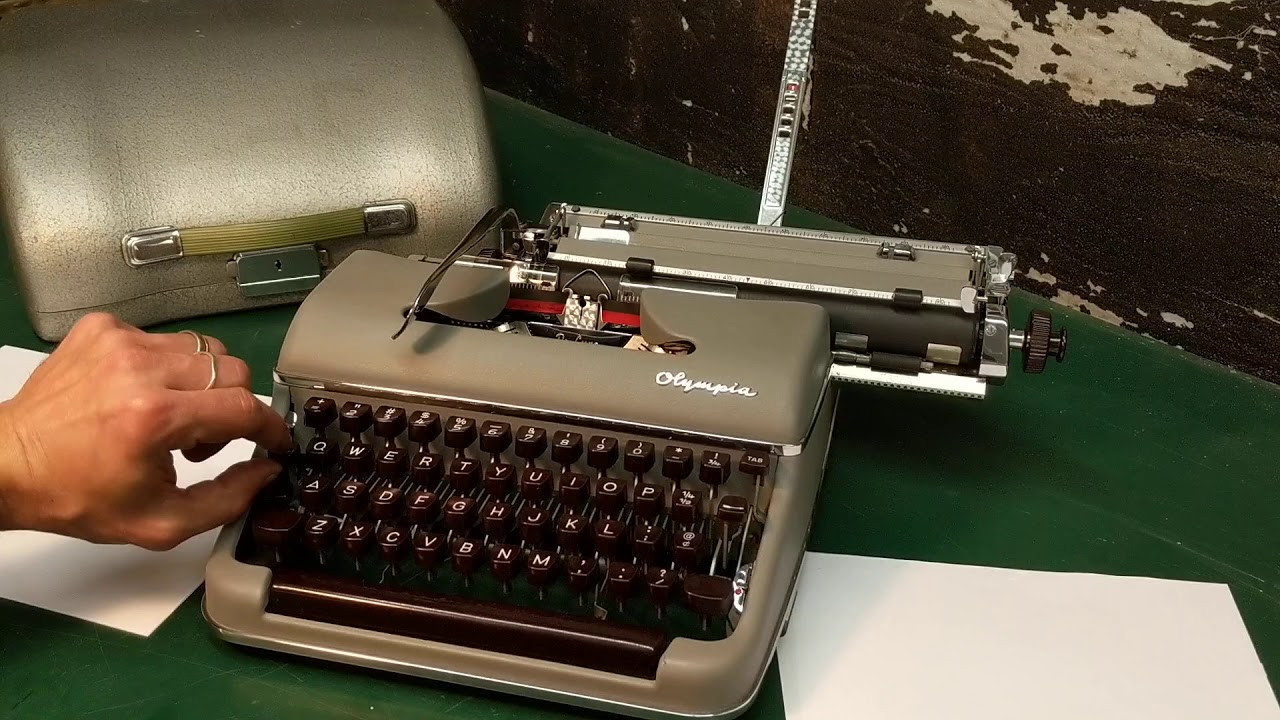 The Writers Best Friend- Stunning 1956 Olympia SM3