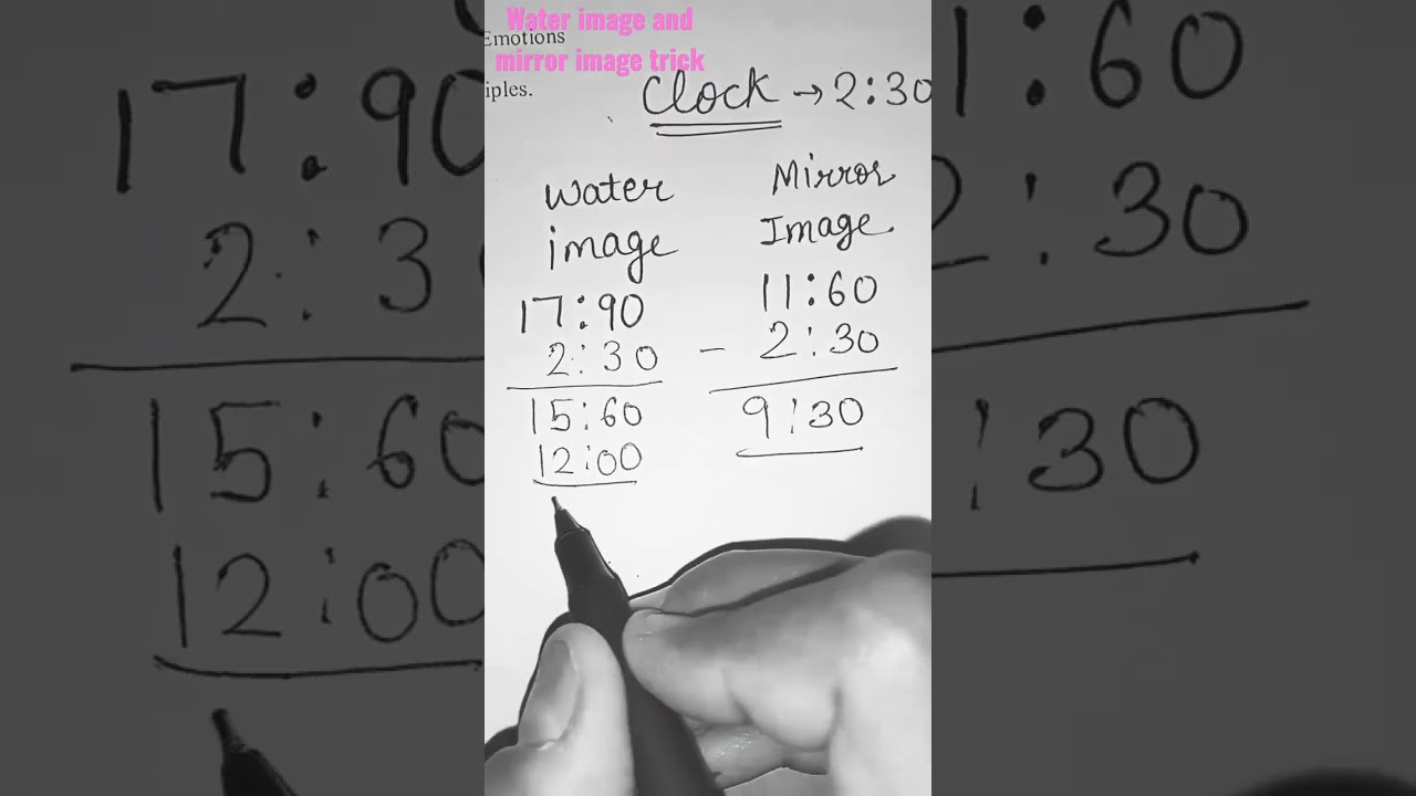 #mirror and #water #image #tricks 🔥🔥#shorts#ytshorts#trending#maths