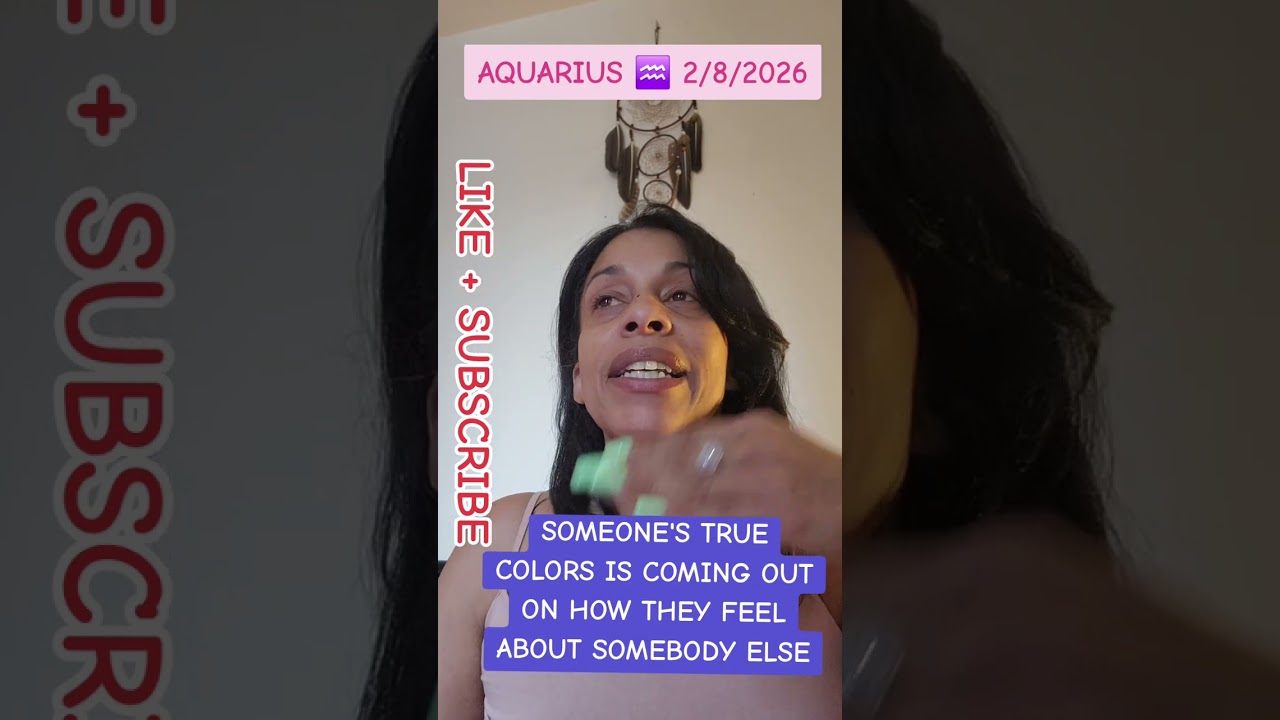 AQUARIUS ♒️ SOMEONE'S TRUE COLORS IS COMING OUT ON HOW THEY FEEL ABOUT SOMEBODY ELSE. 