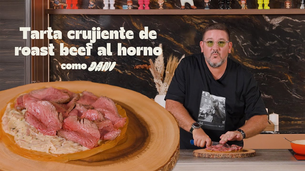 TARTA crujiente de ROAST BEEF | Haz esta receta BRUTAL como Dani