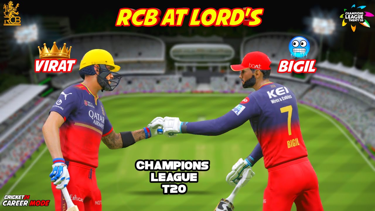 🤯 RCB ИГРАЕТ В LORD'S 🔥 CHAMPIONS LEAGUE T20