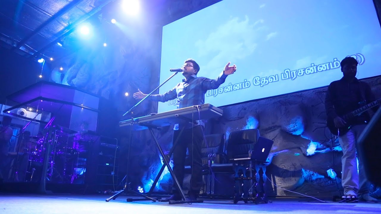 Ps.Joshua Israel Live Worship @ Church of Glory - Deva prasanname / Raja um prasannam (12.03.2017)