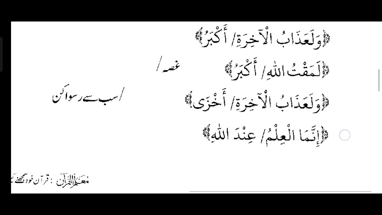 Vol # 1 Unit # 3 Lesson No:05 Faham e Quran 1 Book Mualim ul Quran for BS & MPhil and PhD Scholars 