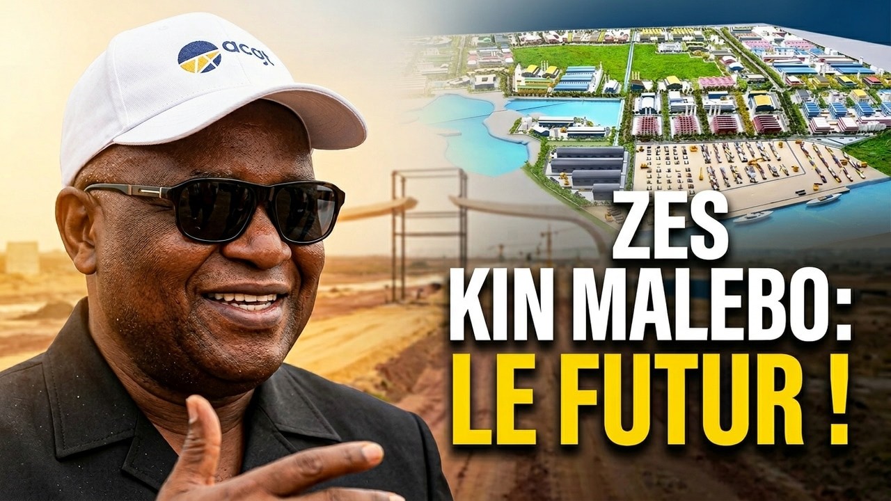 CONGO DEV Zone Economique Spéciale Kin Malebo   Le DG ACGT a visité les travaux mardi 27 aout 2024
