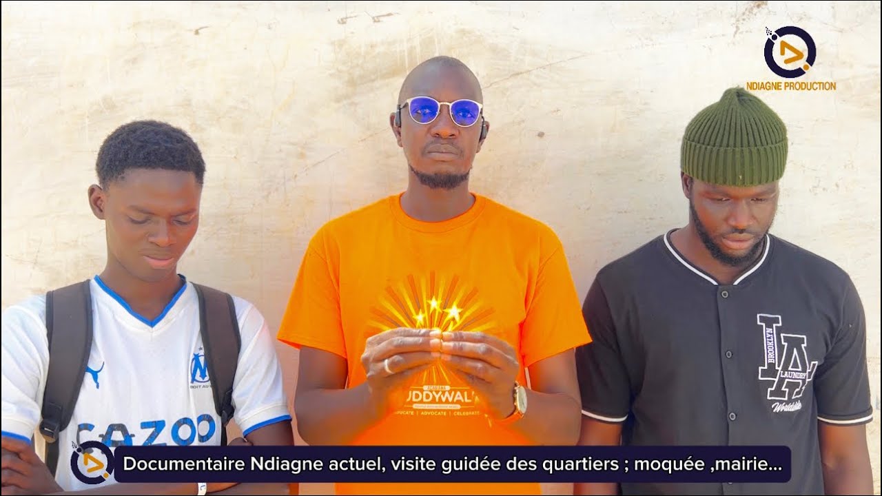 Documentaire Ndiagne actuel, visite des quartiers