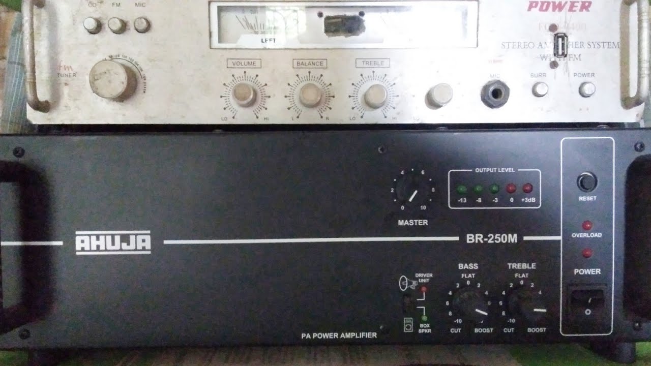 Ahuja BR 250 W AV Power Amplifier