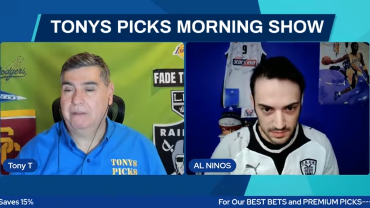 Live NBA NCAAB NHL Picks Tonys Picks Morning Show 1-28-2026
