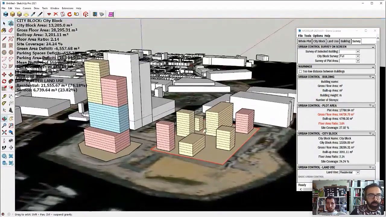 How to Quickly Generate Building Volumes in SketchUp