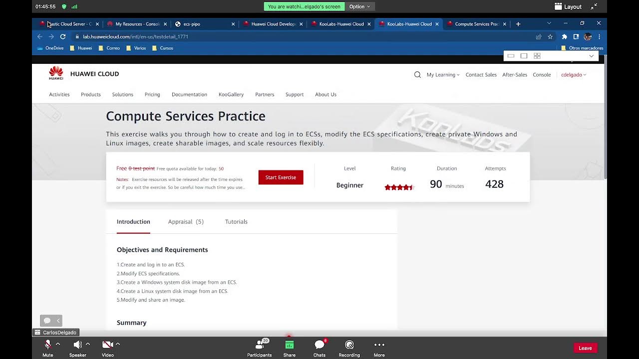 Taller t&eacute;cnico | Introducci&oacute;n a la consola y servicios de Huawei Cloud