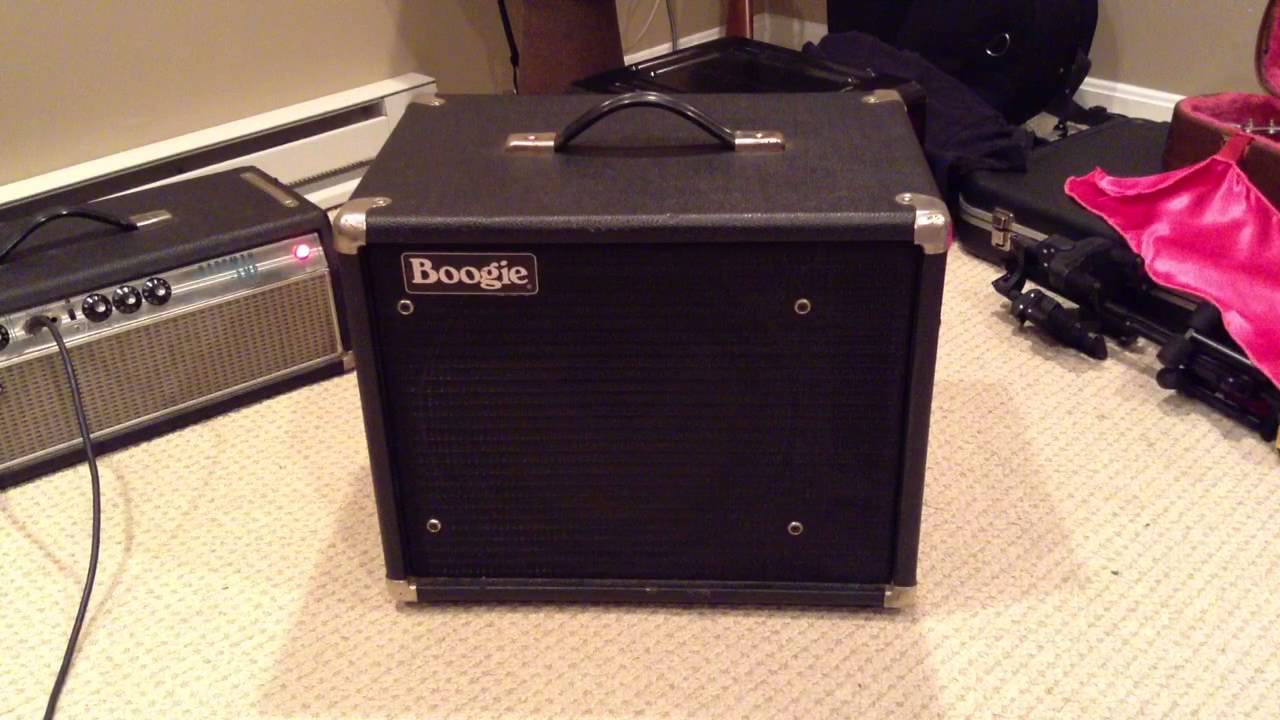 Mesa Boogie 1x12 Theile cabinet demo