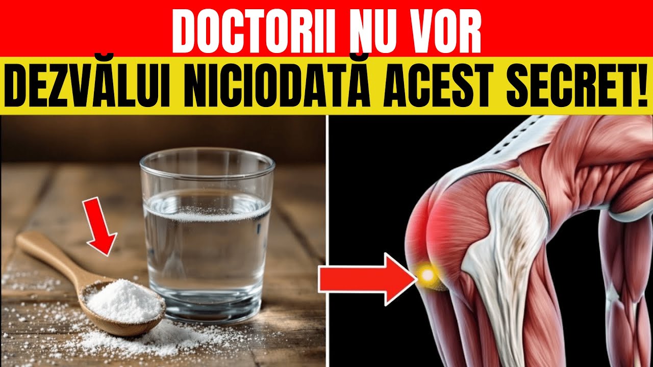 SENIORI, Beți APĂ CU BICARBONAT Așa și Vedeți Cum Dispar 12 Probleme de Sănătate!