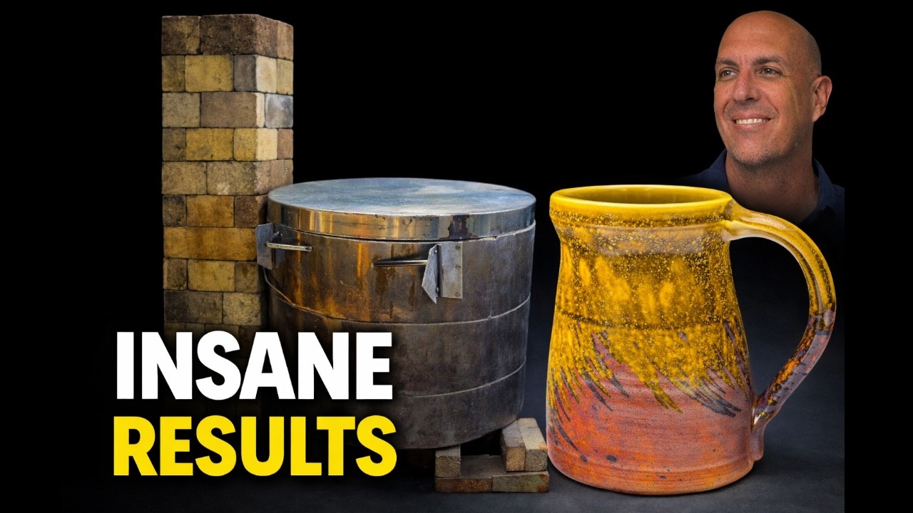 DIY Gas Soda Kiln Results Are INSANE | Electric Kiln Conversion (Part 3)