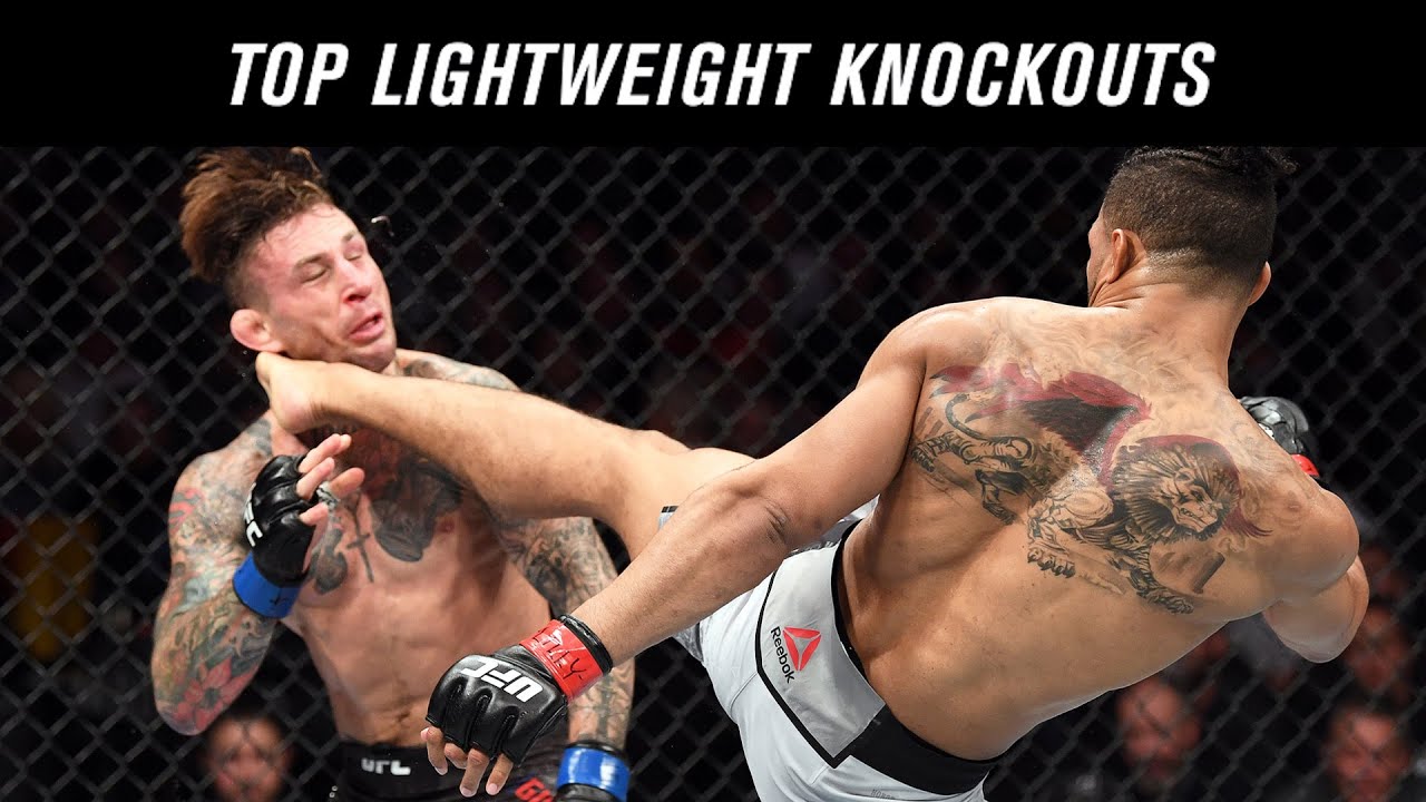 10 лучших нокаутов в легком весе в истории UFC