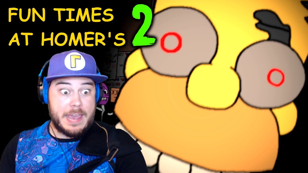 СКРИМИНАЛЬНЫЕ ПРЯМЫЕ УДАРКИ ИЗ FNAF SIMPSONS В 7 НОЧИ — ЭТО СУМАСШЕДШЕЕ!! | Весёлые времена в Hom...
