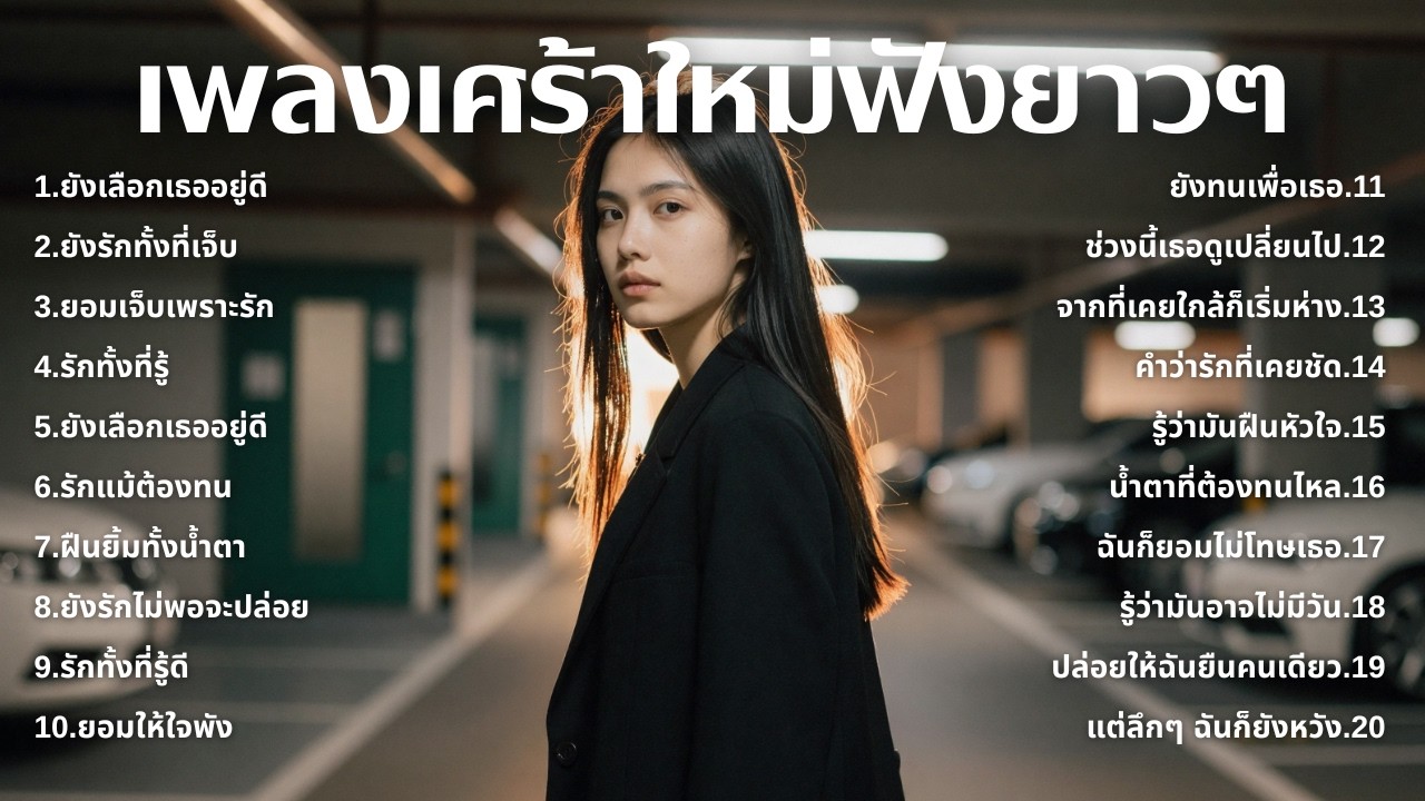 รวมเพลงเศร้า ฟังทีไรน้ำตาซึม 💔  | ฟังยาวๆ | ชุด[245] | Rak Music House [Official Music]