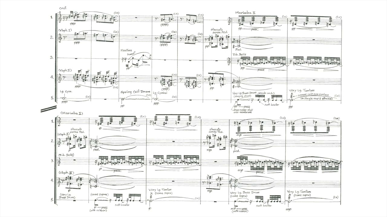 George Crumb: Kronos – Kryptos [w/ score]