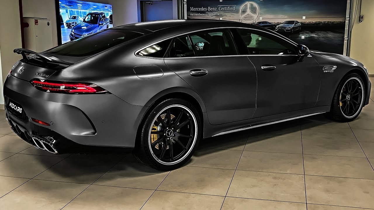 2023 Mercedes AMG GT63s - дикий экзотичный купе седан!
