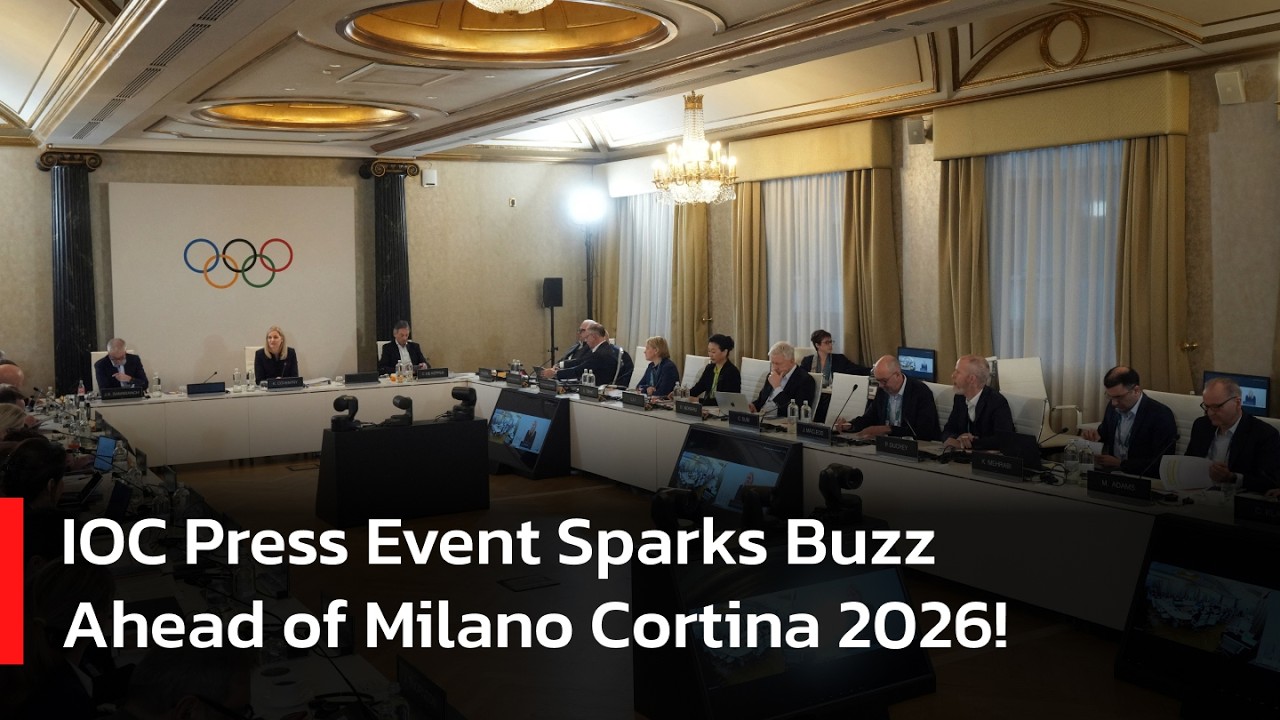 FULL BRIEFING: IOC Officials Announce Key Developments Ahead of Milano Cortina Winter Olympics |AD14