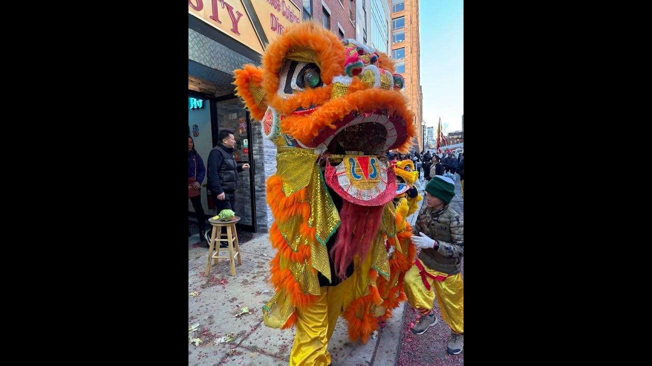 Chinese New Year celebration in Boston