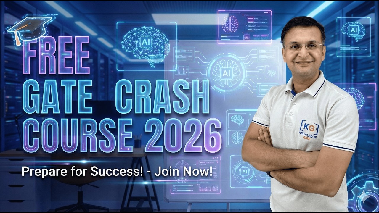 Free GATE 2026 Crash Course | AI Powered Learning by KnowledgeGATE