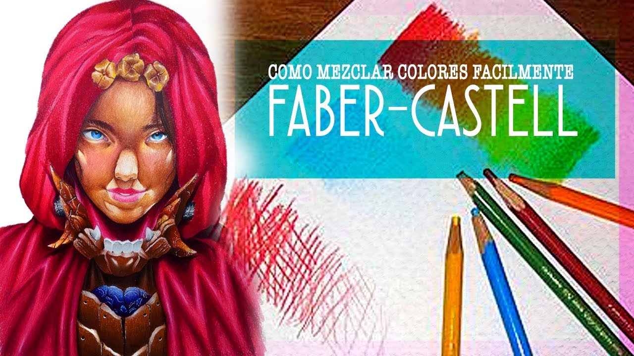 Como Mezclar y Colorear con Colores Faber Castell Polychromos