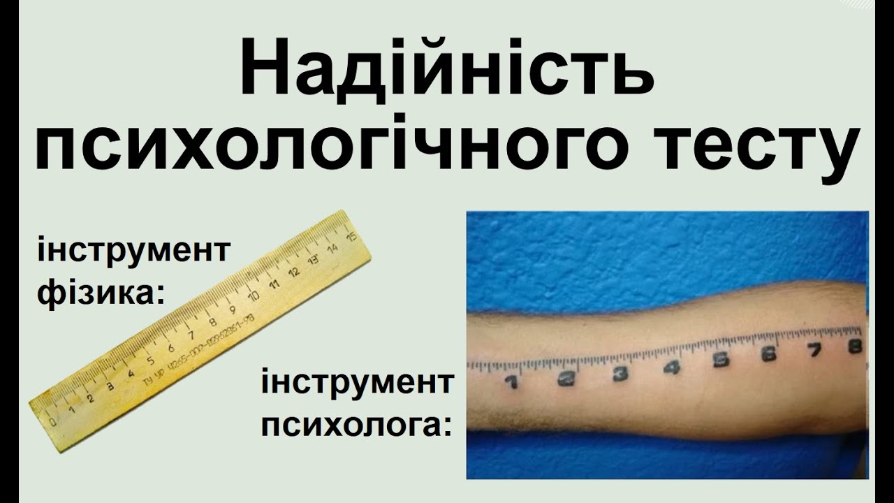 4.4. Надійність тесту