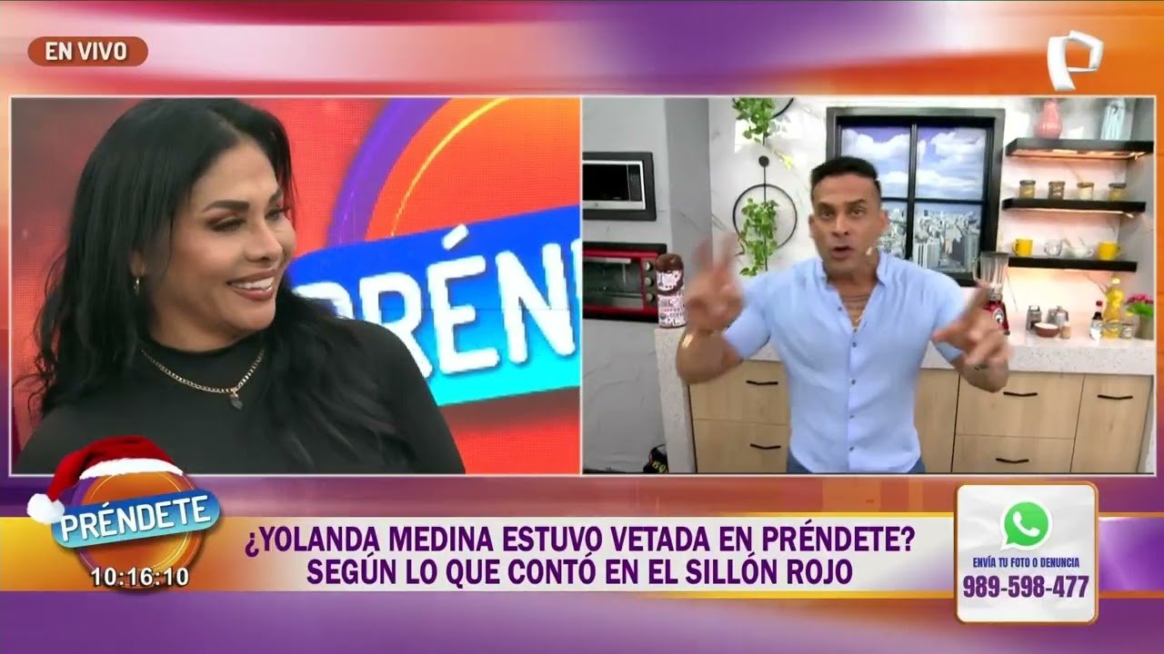 &iquest;Yolanda Medina estuvo vetada en Pr&eacute;ndete?