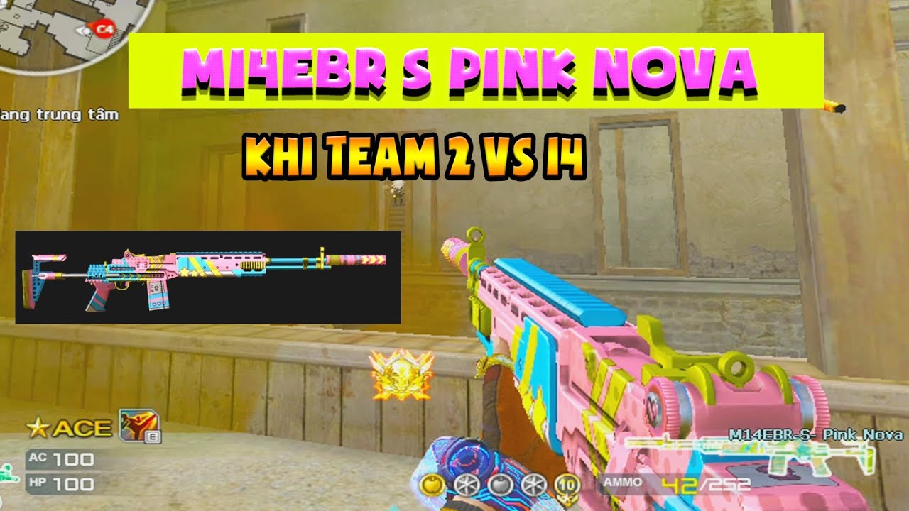 ► Bình luận Đột Kích -  Khi team 2 đấu với team 14 người - 10 round gần 50 nháy