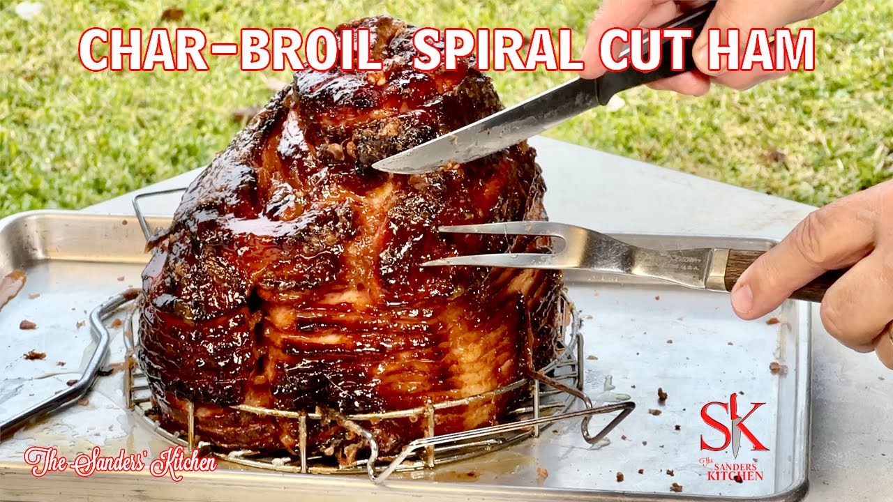 CHAR-BROILED SPIRAL CUT HAM | FULL INSTRUCTIONS W GLAZE | SUPER SIMPLE AND DELICIOUS