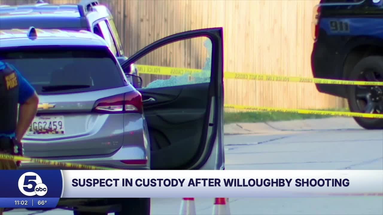 Man hospitalized after shooting in Willoughby
