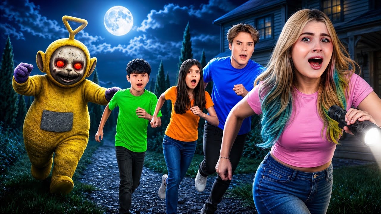 🟡 JUGAMOS a las ESCONDIDAS con los TELETUBBIES MALDITOS!! ☠️😈