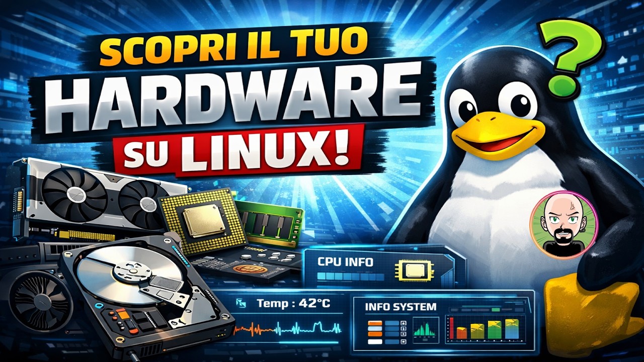 🐧 Come SCOPRIRE il TUO HARDWARE su LINUX ⭐️ INFO dettagliate HW