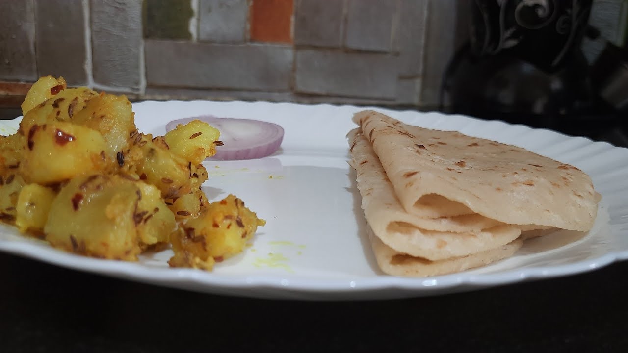 how to make suji/semolina parota and cumin potato, suji ke parota aur jeera aalu keise banaye,