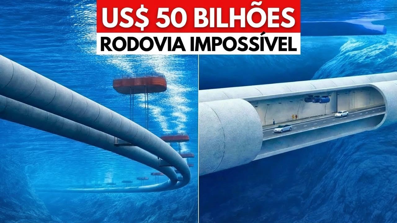 Noruega vai mesmo construir sua incrível superestrada subaquática de US$ 50 bilhões!