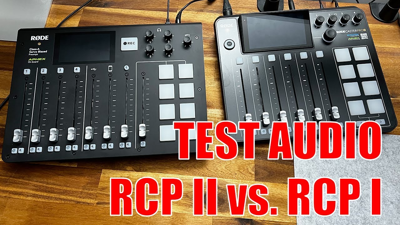 RODECASTER PRO 2 : test audio avec Podmic et AT2035