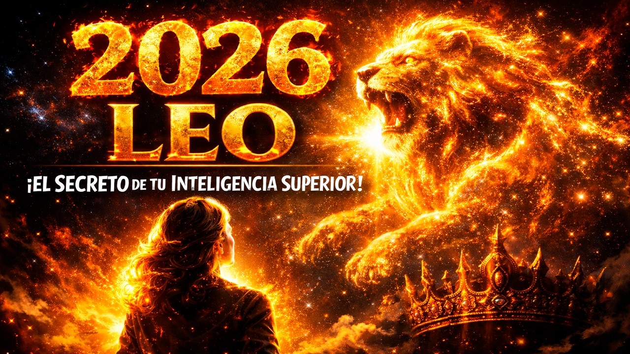 LEO 2026: ¡POR FIN SE REVELA EL SECRETO DE TU INTELIGENCIA SUPERIOR! 🦁🔥💎✨