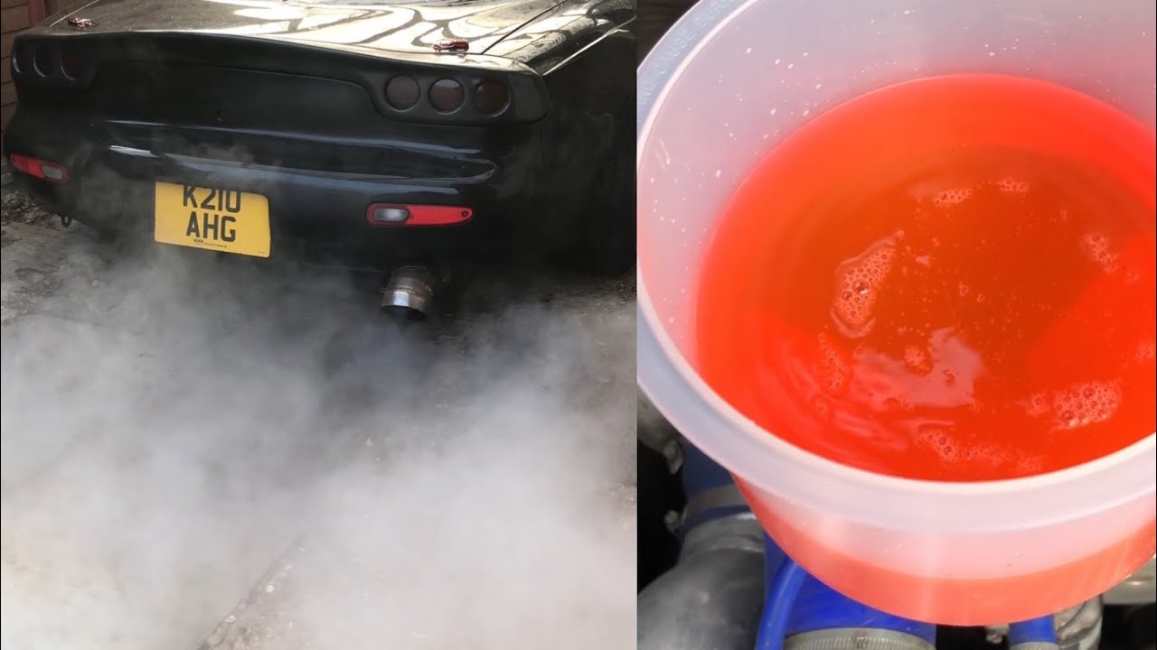 Rx7 13b coolant seal failure Ep2 engine problems diagnosis and rebuild