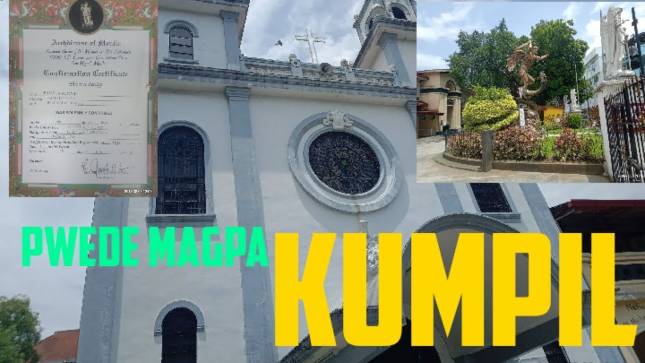 Saan pwedeng magpa kumpil | National Shrine of Saint Michael and the Archangels | Magkano