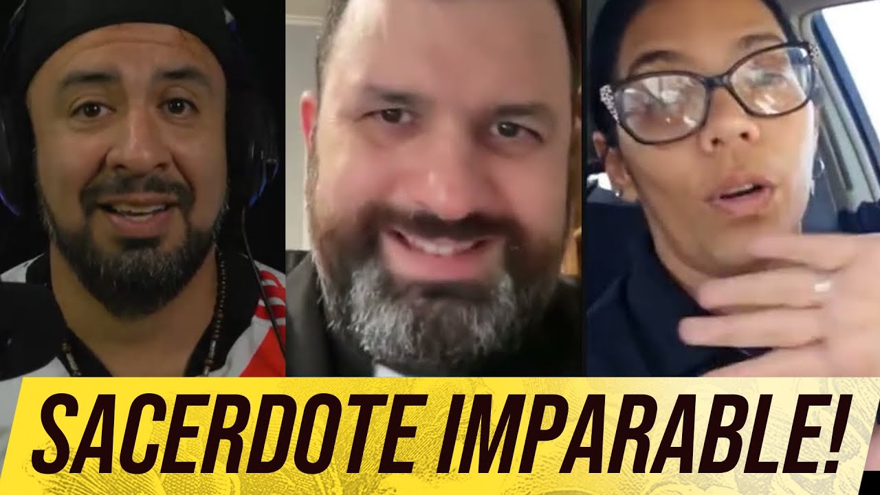 SACERDOTE CATÓLICO RESPONDE a dos Protestantes sobre la Eucaristía!!!