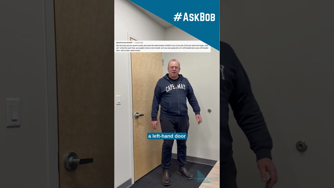 How to Determine Door Swing Direction | Ask Bob