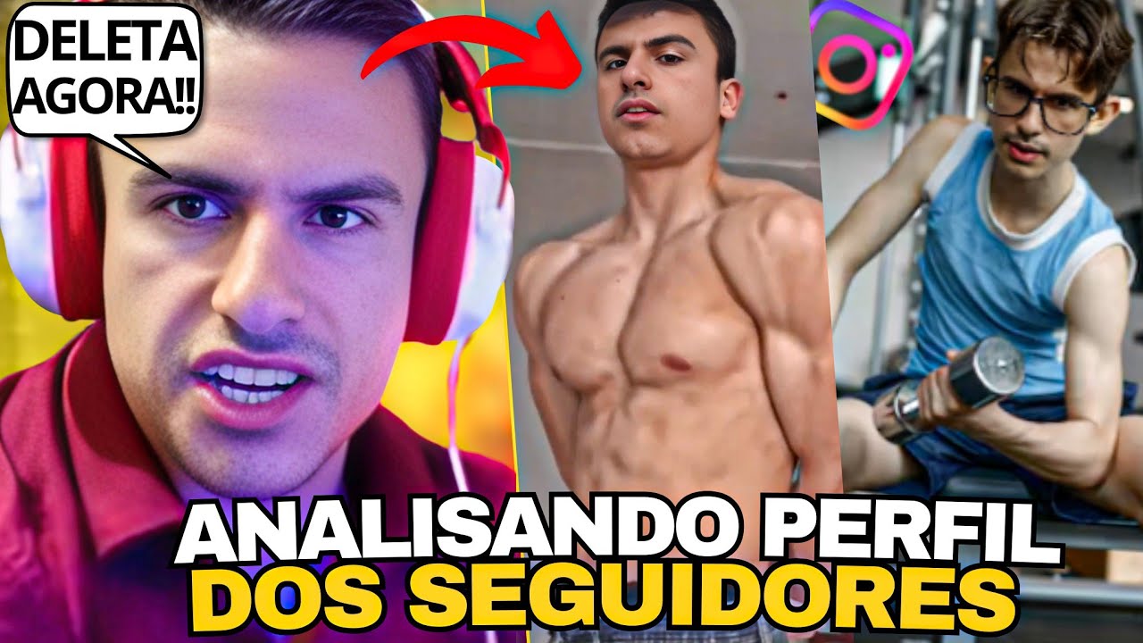SUPER XANDÃO PERDEU A LINHA ANALISANDO O INSTAGRAM DOS SEGUIDORES