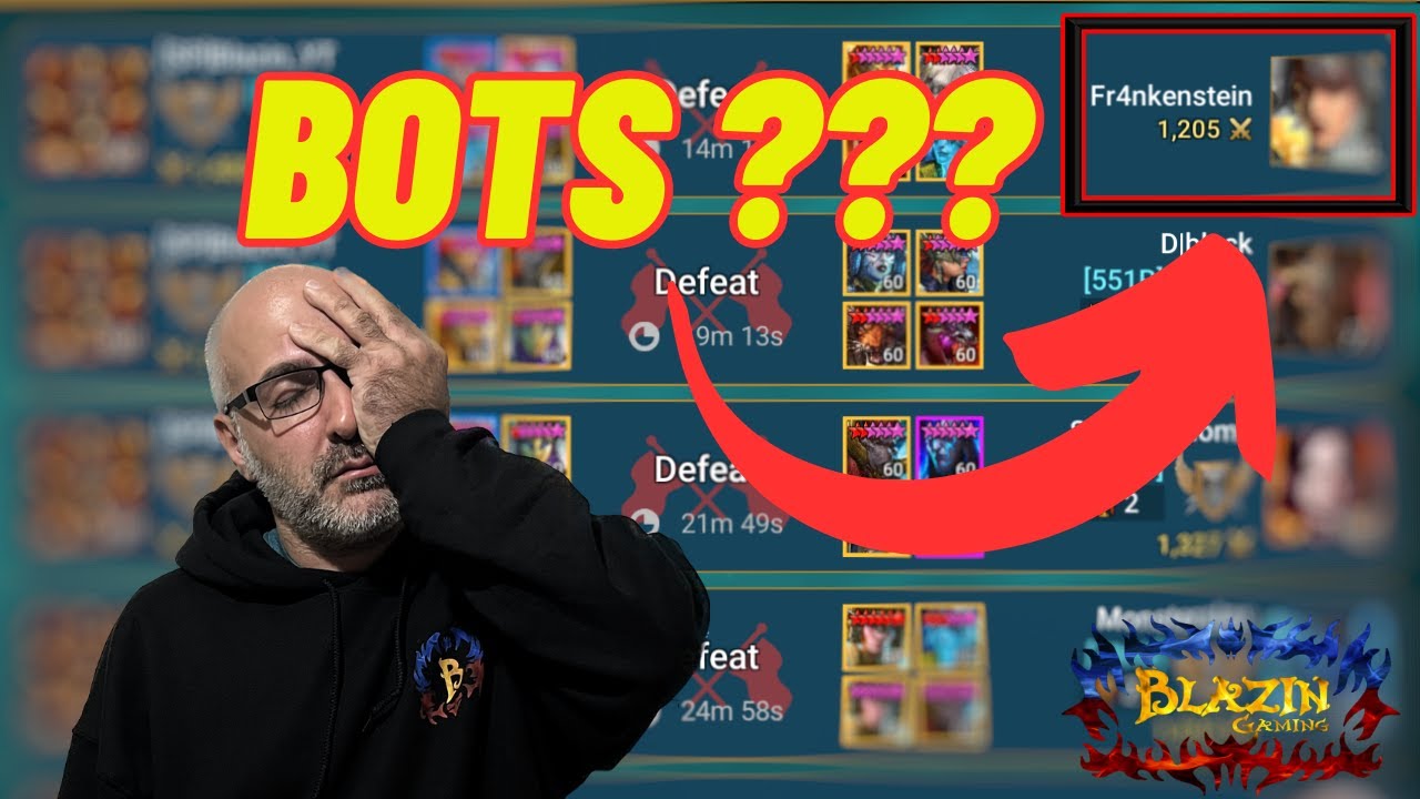 BOTS INVADE LIVE ARENA, WHAT WILL HAPPEN NEXT? RAID: SHADOW LEGENDS