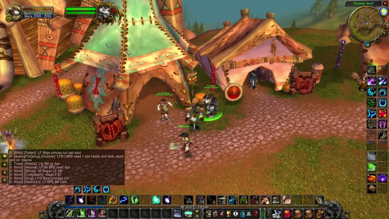 Where is the Weapon Master in Thunder Bluff - Vanilla WoW  Elysium