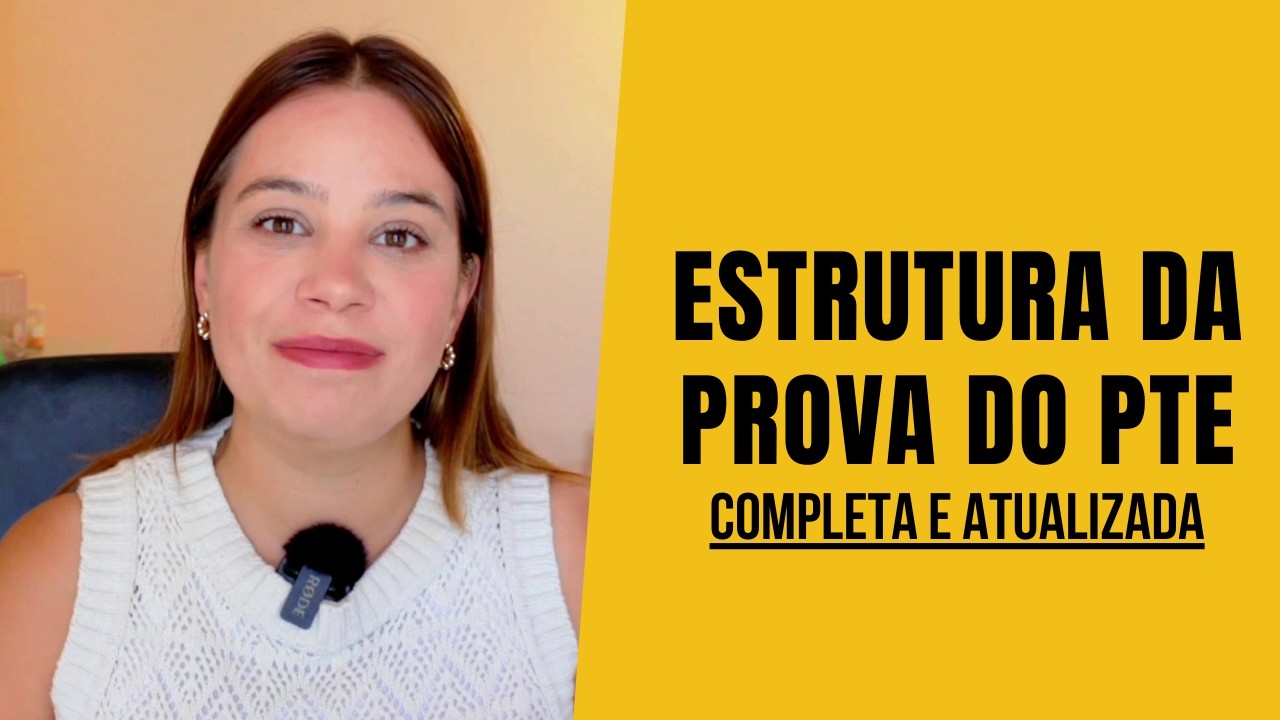 Prova do PTE: Estrutura completa e atualizada 2026