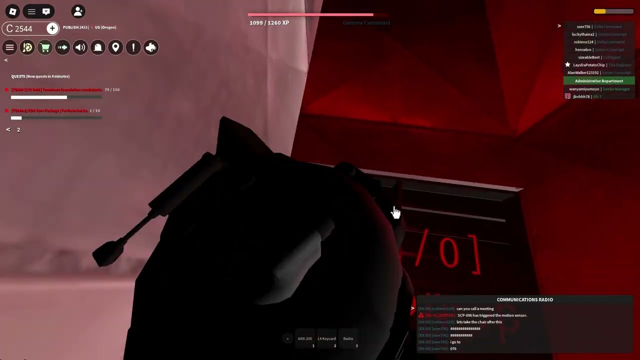 me cooking in scp game
