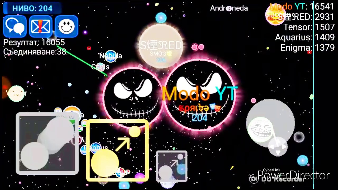 Modo is Back - Nebulous Epic GamePlay With RedBomb -Popsplit,Tricksplit,splitrun an more..Must Watch
